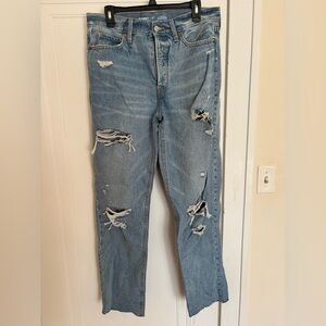 Old Navy Light Blue High-Rise Jeans
